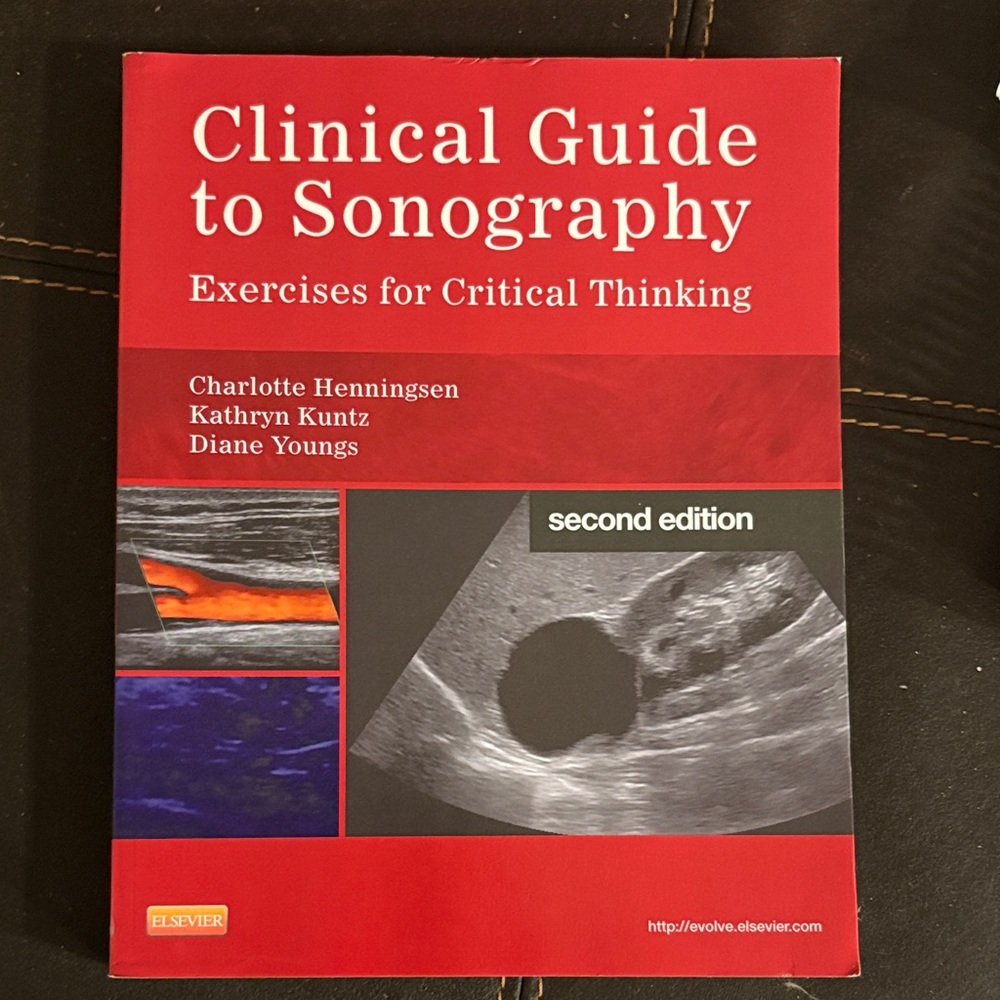 Clinical Guide to Sonography Book